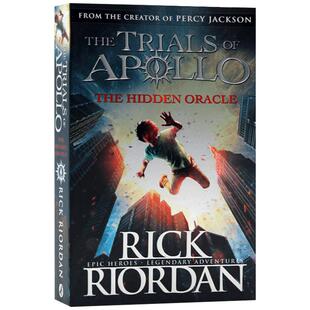 预售英文原版第五季波西杰克逊系列阿波罗的审判1The Hidden Oracle隐藏的神谕甲骨文The Trials of Apollo第一卷percy Jackson