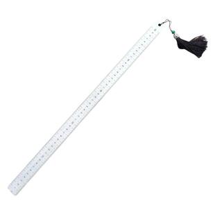 【赠尺套】多功能精钢尺不锈钢戒尺车载防身棍尺淬火加厚测量尺子