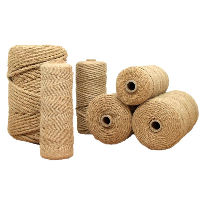 麻绳手工diy制作材料装饰缠绕装饰猫咪专用拔河粗细绳子捆绑爬架