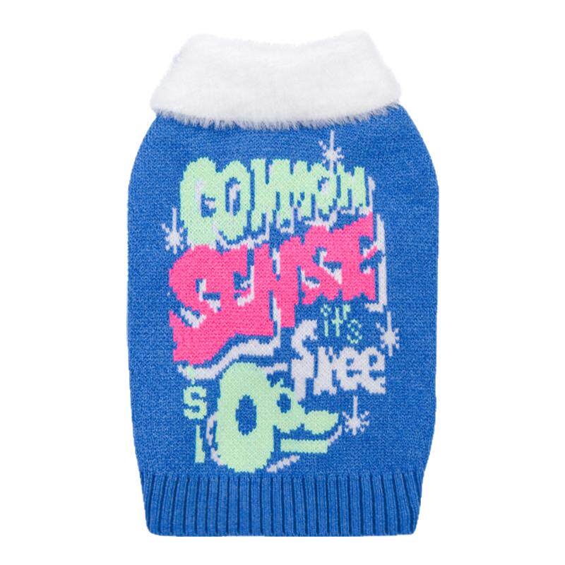 宠咩宠物不起球不褪色无静电毛衣