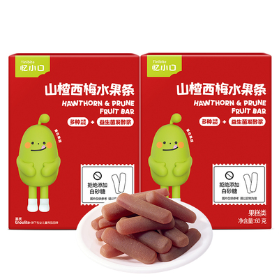 英氏山楂水果条儿童酸奶山楂片