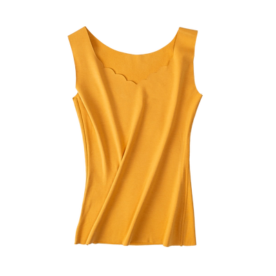 无痕加绒加厚保暖背心