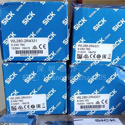 售前询价可维修议价0全新6044*SICK正品WL280 西克原装现货*光电