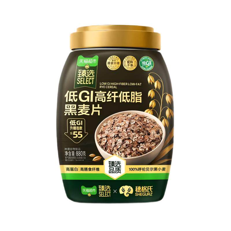 猫超臻选低GI高纤燕麦片880g