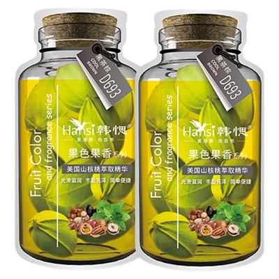 【一盒10袋】黑茶棕植物染发膏