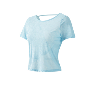 361瑜伽轻薄罩衫女短袖美背瑜伽服运动健身上衣绝美普拉提训练服