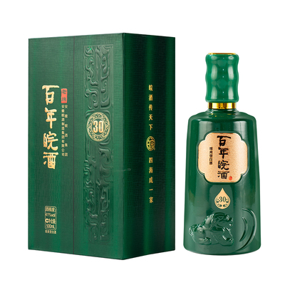 百年皖酒白酒原窖高端盒装41度500ml*1/4瓶五粮精酿绵爽浓香包邮