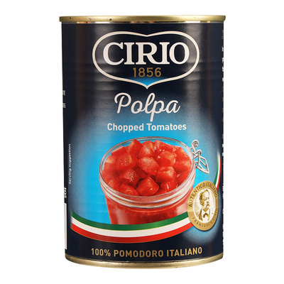 进口茄意欧碎番茄罐头0脂肪家用