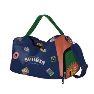 印艺苑运动瑜伽健身包行李袋短途旅行包女手提大容量干湿分离大包