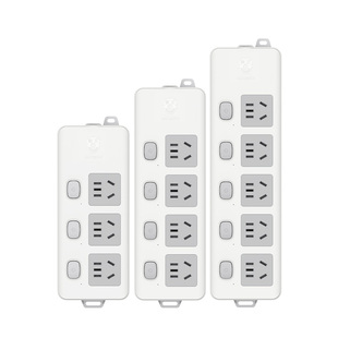 拳王插座分控独立开关不带线插排插线板接线拖线板无线家用接线板