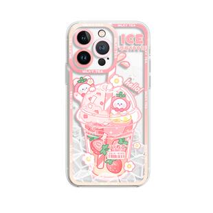 春夏适用苹果17手机壳iphone16小米17华为pura80兔子mate60pro小清新nova15小熊oppo多巴胺vivo一加iqoo9情侣