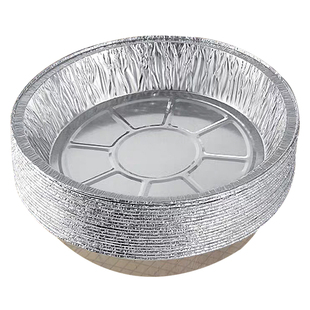 空气炸锅专用锡纸盘烧烤烤箱烘焙家用烤盘锡纸食品级披萨耐高温