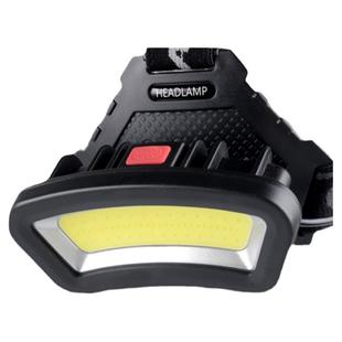 头戴式头灯强光超亮远射白光红光户外露营维修工作灯充电式手电筒