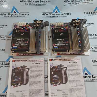 POWER-TRONICS PCMPC-B MASTER PHASE CONTROLLER CONTROL MODULE