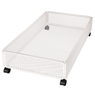 床底收纳箱鞋子衣服玩具收纳筐带滑轮家用宿舍床下扁平抽拉置物架