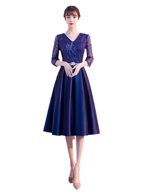 平时可穿高级质感妈妈参加晚礼服