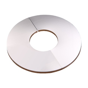 不锈钢对插遮丑盖燃气热水器盖帽壁挂炉烟管玻璃孔装饰盖封堵盖板