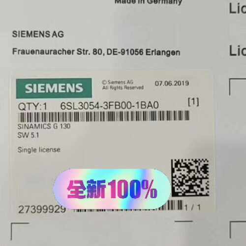 议价6SL3054-0FB00-1BA0 全新CF程序卡维修