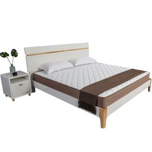 掌上明珠亮光漆床1.5/1.8米单双人床主次卧室大床高箱储物床MZ