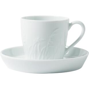 红官窑醴陵釉下彩风聆陶瓷马克杯陶瓷杯子家用水杯咖啡杯碟礼物