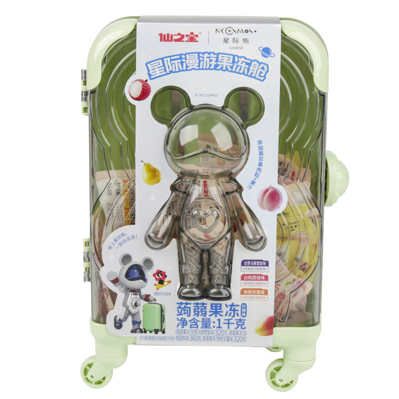 仙之宝星际熊正版IP联名果冻零食