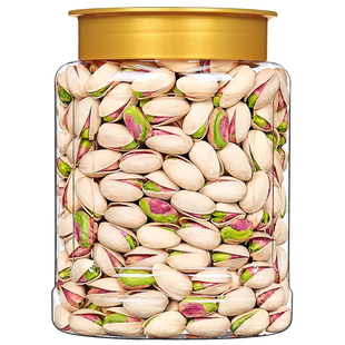 开心果500g罐装新货特大颗粒原味无漂白添加坚果孕妇零食批发