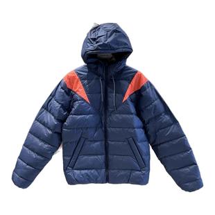 锐步Reebok 男子断码清仓加厚运动休闲羽绒服保暖外套 GU5756