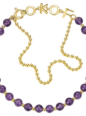 OKOFS925银水晶叠搭手链通勤约会