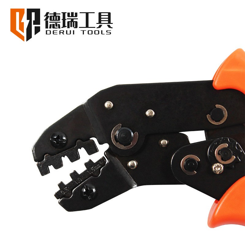 SN-48B汽车插件压线钳插簧预绝缘端子压线钳棘轮式压接钳手动工具