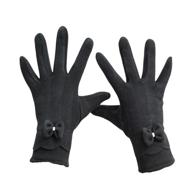 女士韩版骑车兔绒冬季保暖手套