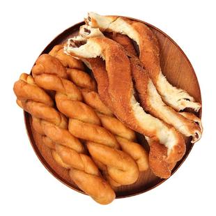 东北软麻花特色小吃老式麻花手撕带馅麻花木糖醇老式麻花多种口味