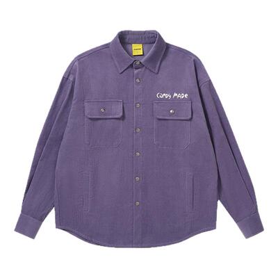 Candymade翻领潮流刺绣衬衫