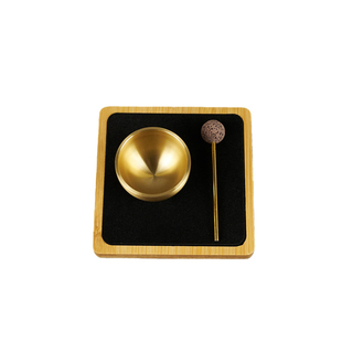 桌面情绪稳定器迷你颂钵禅意静心家居装饰桌面摆件情绪一击入魂