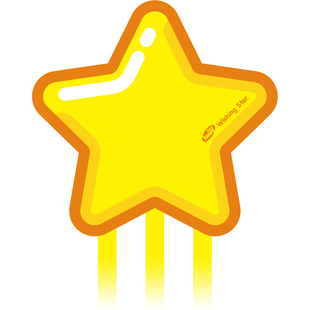 2026新款网红创意幸运许愿星风筝微风易飞儿童手持大人专用装饰