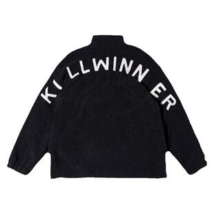 【特价】KILLWINNER刺绣加厚仿羊羔绒外套男春秋情侣摇粒绒夹克潮