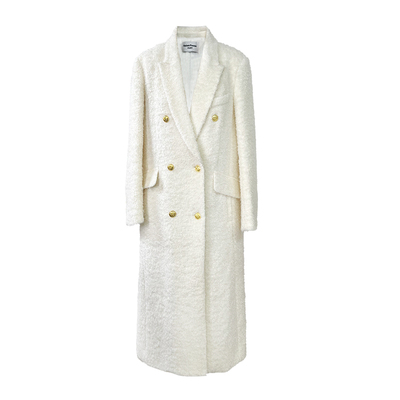 中长款羊毛大衣SainteYunne上与