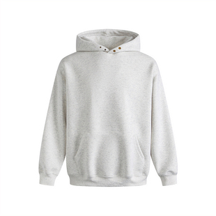 STA旗舰店美式纽扣纯色连帽卫衣男女秋冬季潮牌高街纯棉加绒外套