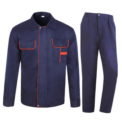 长袖劳保服XZCZX涤棉套装四季