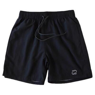 于适同款黑色裤健身运动速干短裤