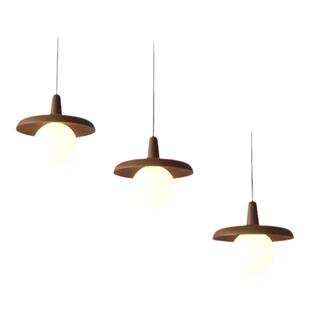 中古风餐厅灯饭厅灯吧台床头吊灯新中式灯具护眼全光谱实木简约