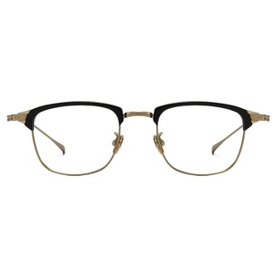 加宽大码150MM大脸近视眼镜男款可配度数胖子痞帅纯钛半框眼睛架