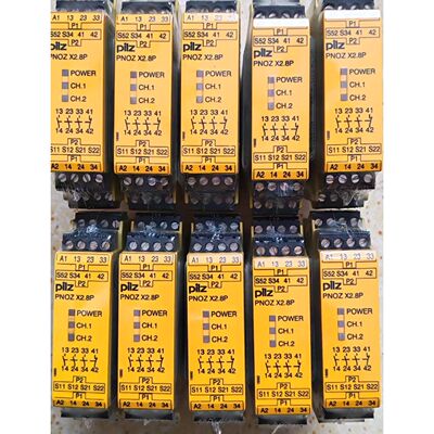溢价-皮尔兹X2.8P安全继电器777301，未封，