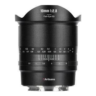 七工匠10mmF2.8二代全画幅广角星空鱼眼10f2.8镜头适用E/ZF/L卡口