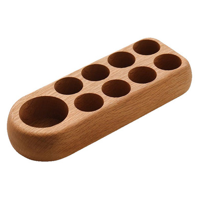 3孔9孔红橡木口红精油收纳盒