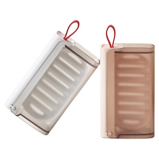 bdo香皂盒旅行便携沥水带盖双层出差迷你旅游随身肥皂盒收纳盒子