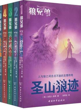 正邮 狼兄弟系列 套装6册奇幻冒险小说 圣山狼迹 海岛寻踪 冰地遇险 湖区蛇影 丛林惊魂 魔穴大战 畅销书 儿童书 冒险之旅