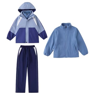 江西省赣州市冬装冲锋衣赣州统一小学生校服夏装春秋装冬装初中