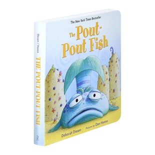 英文原版绘本 Pout-Pout Fish 噘嘴巴的大头鱼 英文版 进口英语原版书籍
