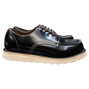 阿美咔叽美式复古低帮875马丁靴日式休闲牛皮鞋真皮厚底工装男鞋