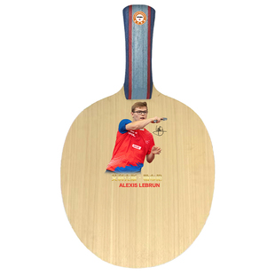 TIBHAR挺拔乒乓球底板签名纪念乒乓球拍收藏明星肖像乒乓球签名拍